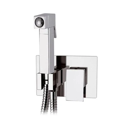 Set miscelatore a incasso con doccetta shut-off cromo