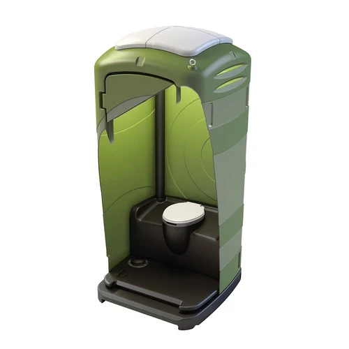 Bagno mobile con wc chimico acqua pulita mod. milano verde