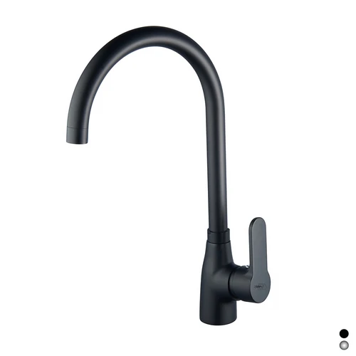 Miscelatore monocomando lavello canna alta serie paco cromo