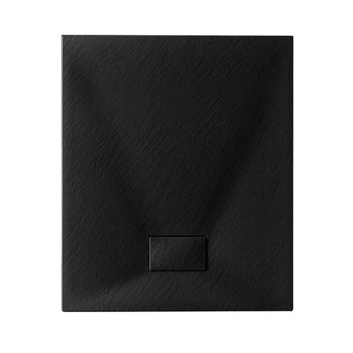 Piatto doccia stone essence slim rettangolare nero cm 80 x 90