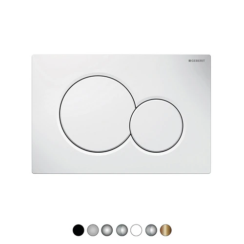 Placca di comando mod. sigma01 geberit bianca