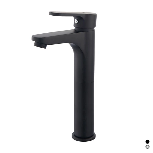 Miscelatore monocomando lavabo alto cm 23 5 serie paco cromo