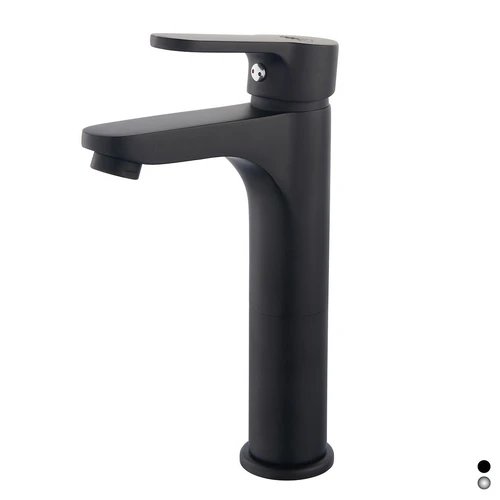 Miscelatore monocomando lavabo alto serie paco cromo