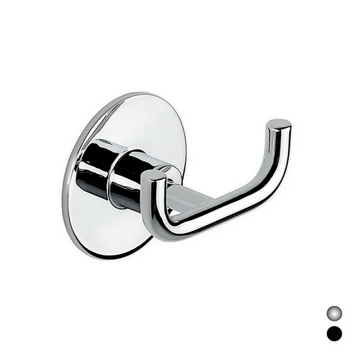 Appendiabiti doppio modello wind cromo