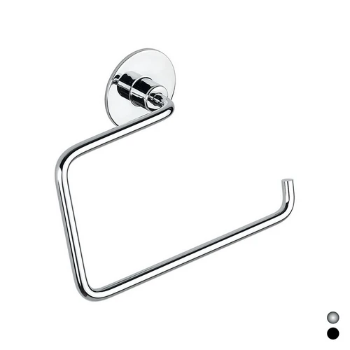 Porta asciugamani ad anello modello wind cromo