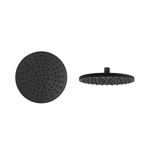 Soffione doccia cefalu nero opaco diam. 250 mm