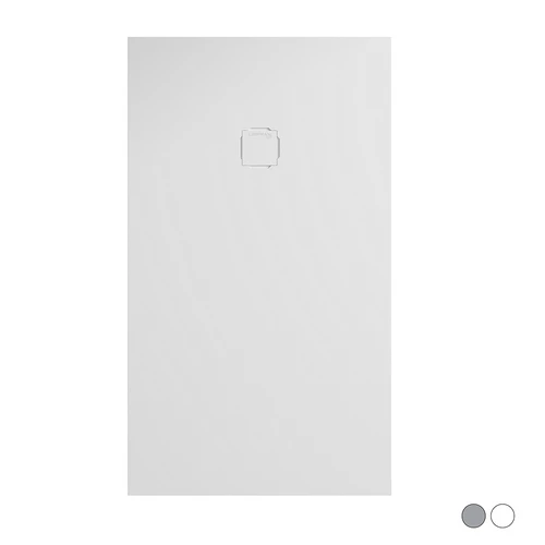 Piatto doccia mod. harmony rettangolare cemento 7036 cm 80 x 140