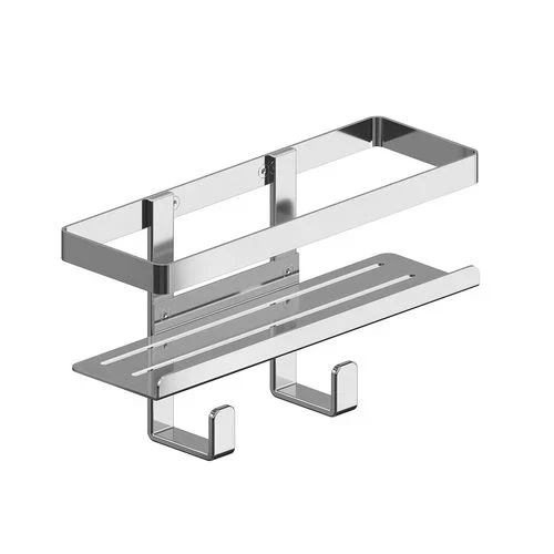Cestello singolo myline shower nero opaco