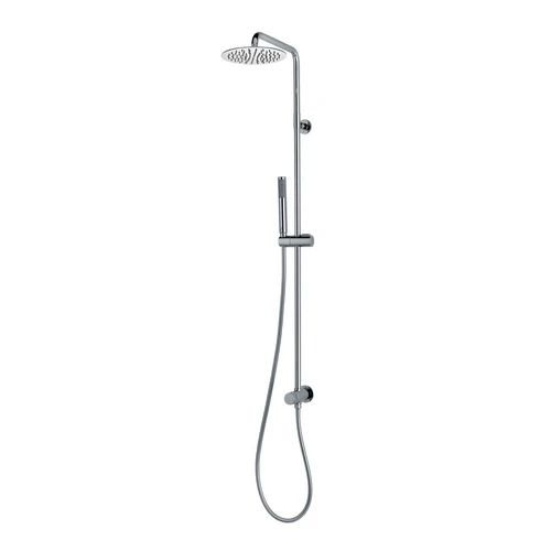 Colonna doccia tetis renovation con soffione tondo cromo