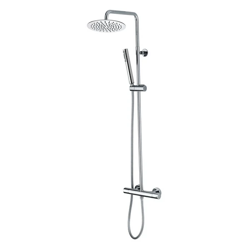 Colonna doccia tetis l10143 con miscelatore termostatico cromo