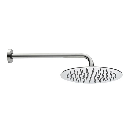 Braccio doccia tetis con soffione tondo cromo diam. 25 cm