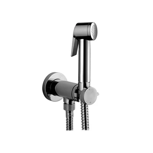 Kit miscelatore con doccia paloma flat cromo