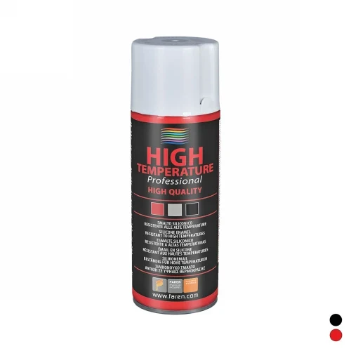 Spray alta temperatura nero 400 ml