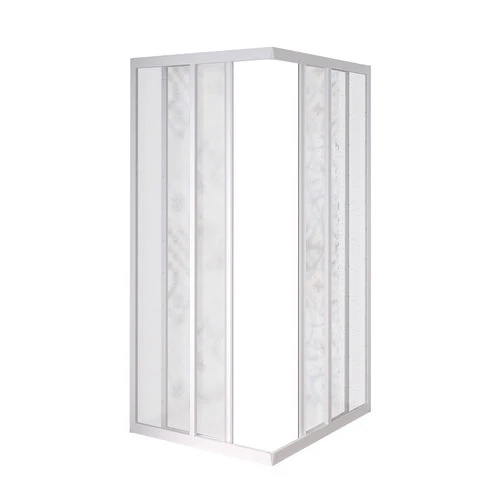 Box doccia angolare 2 lati sygma acrilico cm 80x120