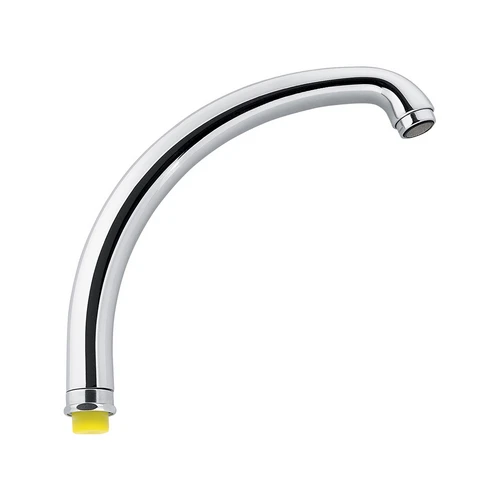 Canna per lavello similfusa lunga 20 cm cromo cm 20
