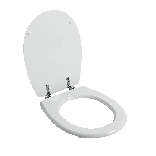 Sedile wc poliestere bianco per vaso ausil line bianco