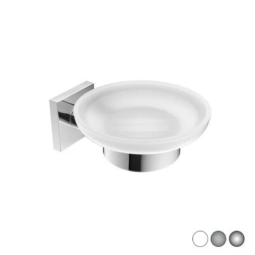 Porta sapone mod. hotel maison bianco cm 11 x h.5 5 x 13 5