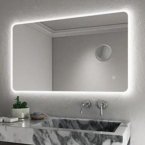 Specchio led mod. l207 linea vanitas cm 100 x 60