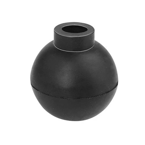 Sfera in gomma nr dm 57 diam.57 x foro diam.18