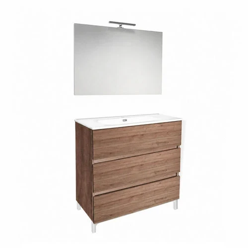 Mobile bagno valencia l. 80 cm bianco lucido