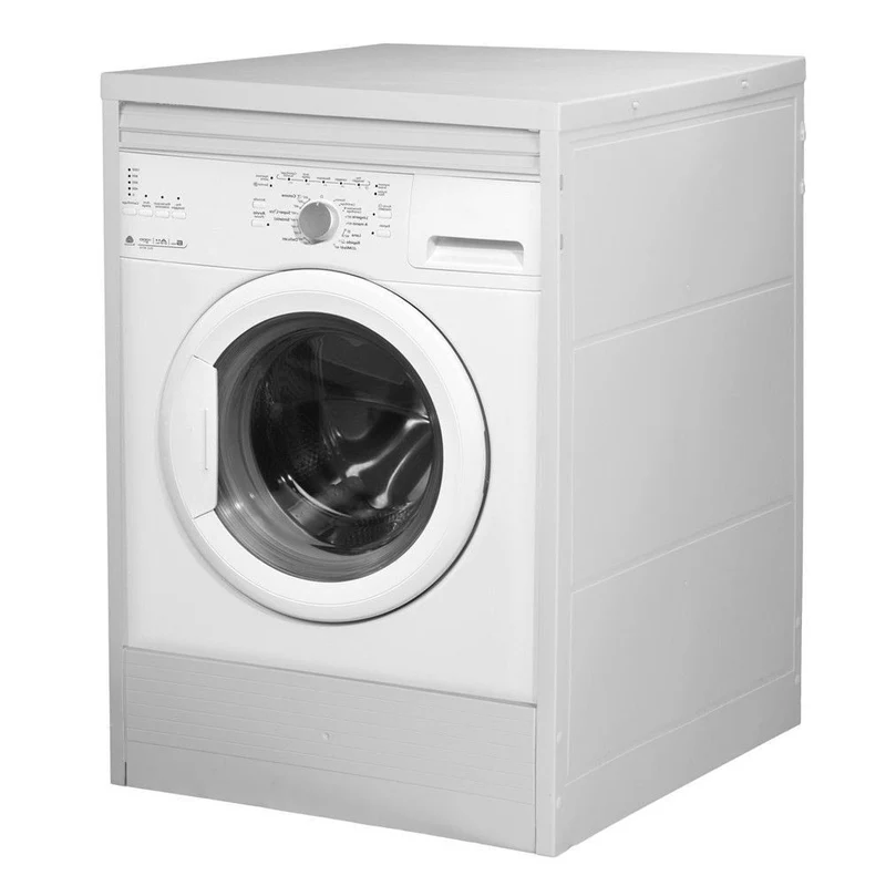 Coprilavatrice da Esterno 64,5x67,5x90,5 cm in Resina con Serranda Bianco