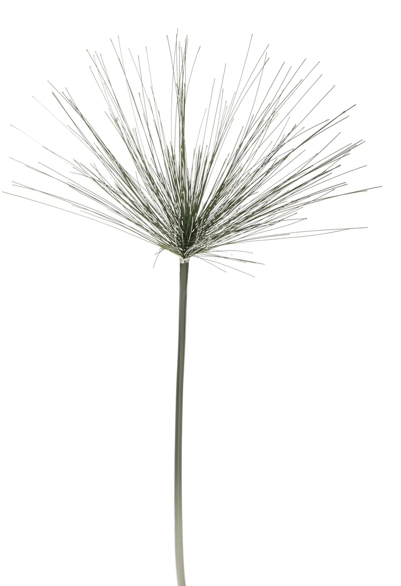 Set 8 Rami di Cyperus Artificiale Altezza 100 cm Verde