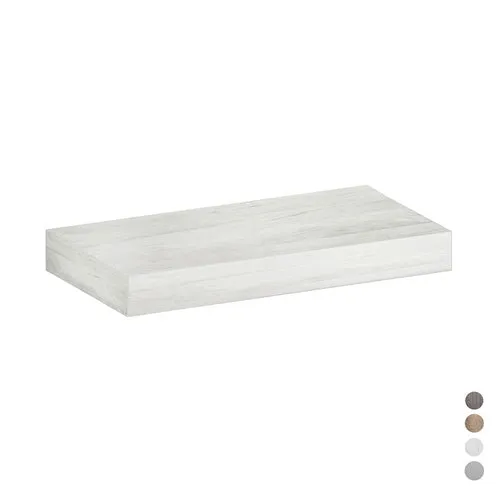 Mensola per lavabo mod. unika h 10 cm 60x46xh.10 olmo bianco