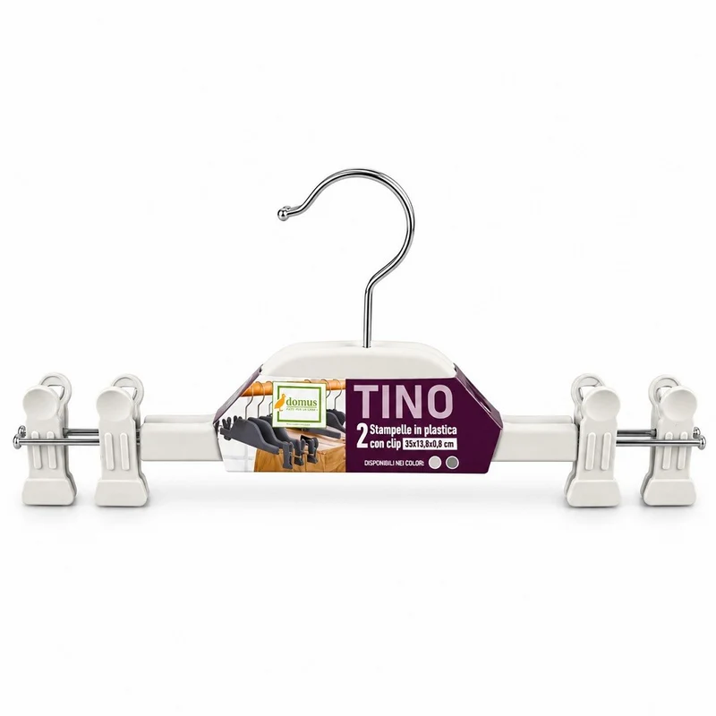 Stampelle Tino con Clip Set 2 pz