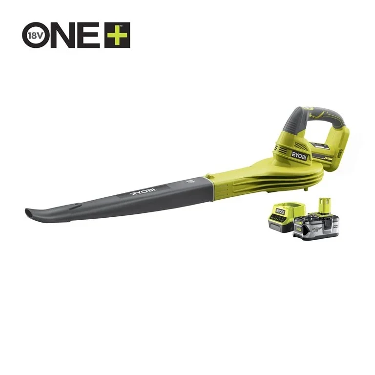 Ryobi Soffiatore A Batteria 18V Con Batteria da 4.0Ah e Caricabatterie