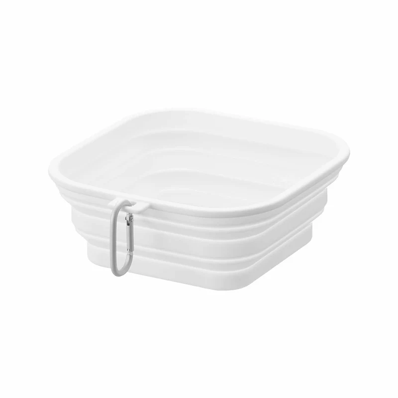 Foldable Pet Food Bowl L