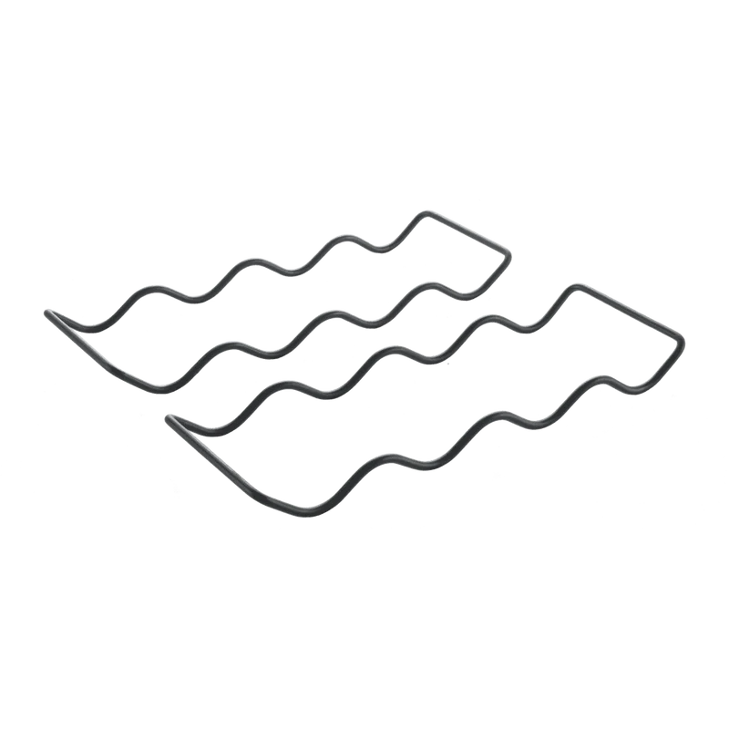 Metaltex Wave 20 LAVA – Set 2 portabottiglie impilabili