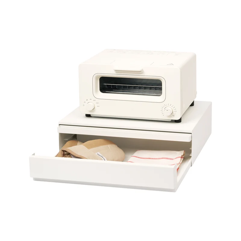 Sliding Countertop Tray with Drawer