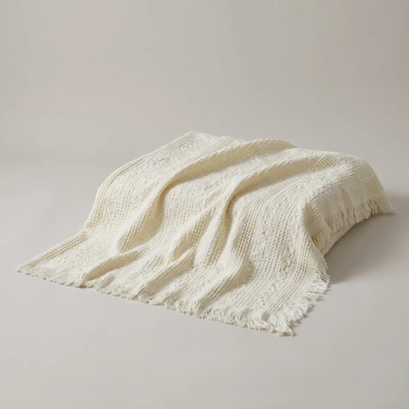 WEAVEBELLE – Waffle Blanket for Refined Home Comfort
