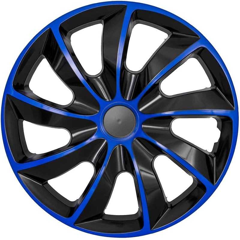 NRM QUAD BICOLORE BLU NERO coprimozzo 16" - 4 pezzi