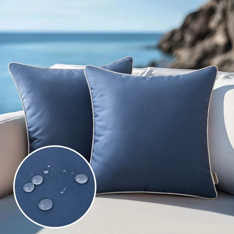 WHITELIVA – Decorative Cushion Covers for Patio & Garden Spaces