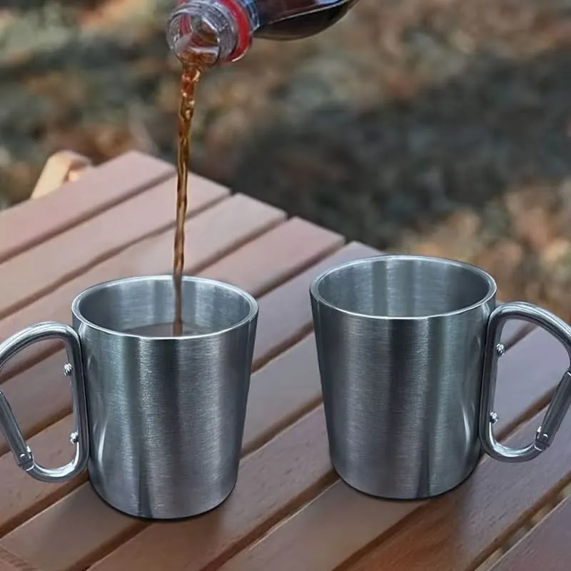 CLIPTREK – Portable Stainless Steel Camping Cup
