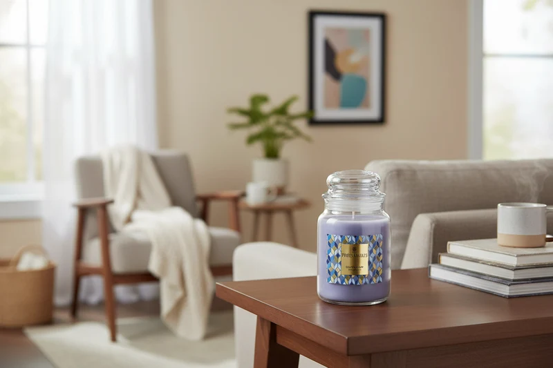 Price’s Candles Eclipse Glow – Candela Profumata in Giara Grande 560 g