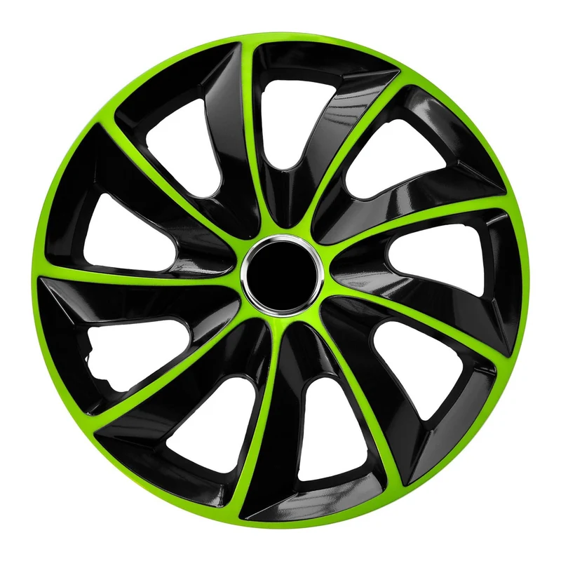 Coprimozzo universale 15'' NRM Stig Extra nero-verde 1 pezzo