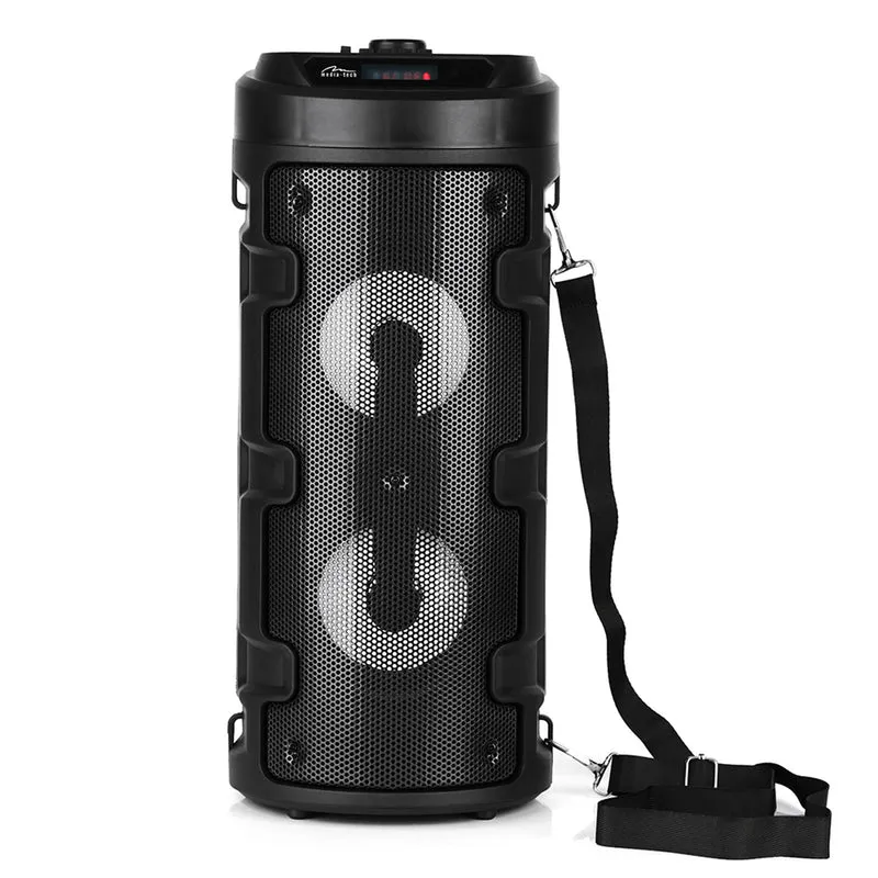 Altoparlante wireless Media-Tech, Bluetooth, karaoke, 1000W, nero, MT3165