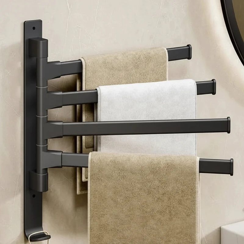 SWIVELORA – Rotatable Wall Mounted Towel Rack
