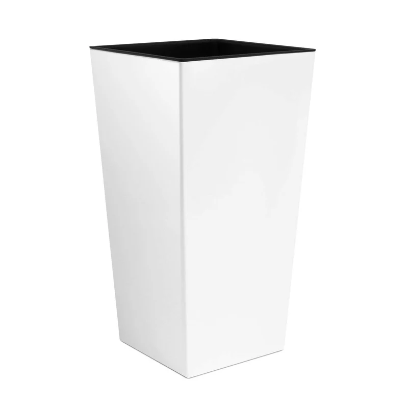 Fioriera con inserto Urbi Square DURS400-S449 - colore bianco