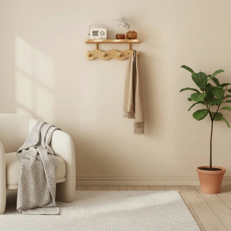 ORGANILIVA – Wall Hanger Rack for Tidy Home Organization