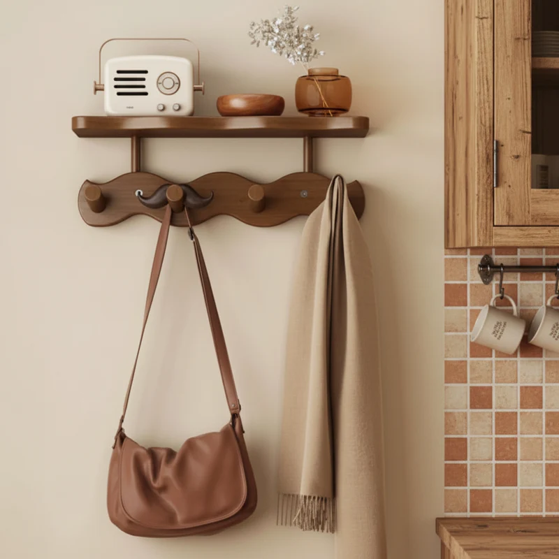 ORGANILIVA – Wall Hanger Rack for Tidy Home Organization
