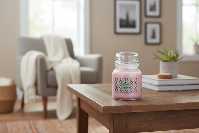 Price’s Candles Soft Sakura – Candela Profumata in Giara Media 375 g