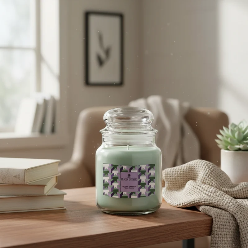 Price’s Candles Silent Garden – Candela Profumata in Giara Media 375 g