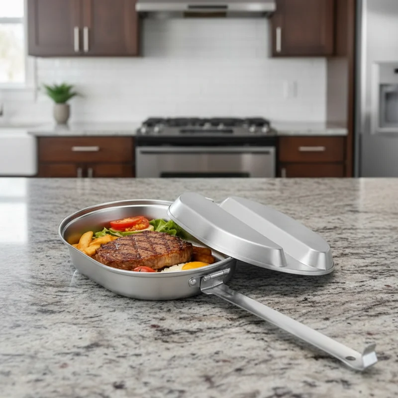 MEALTREK – Stainless Steel Camping Lunch Box