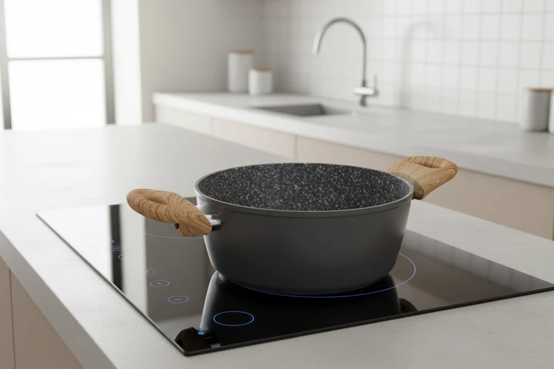 Casseruola 2 Manici Atlantic 20 e 24 cm Induzione Antiaderente