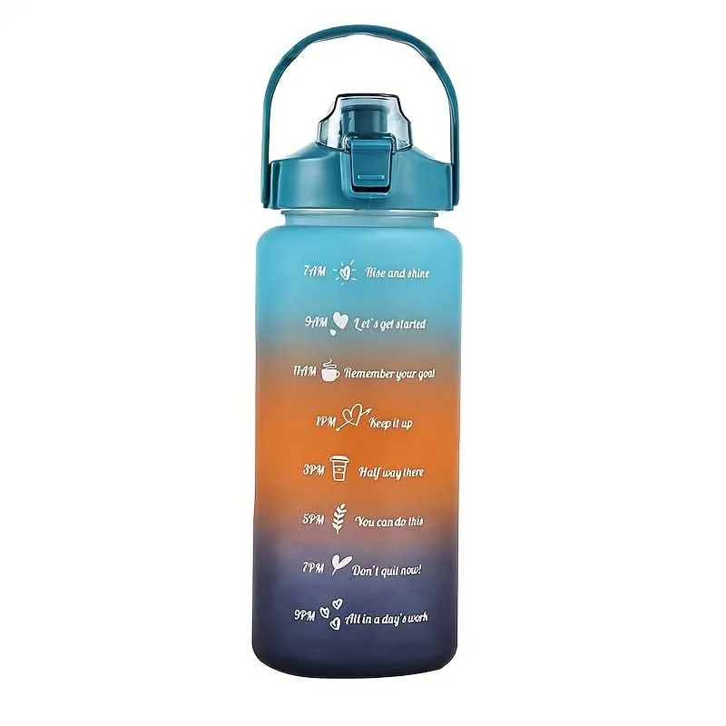 HYDRAGRAD – Gradient Water Bottle with Straw