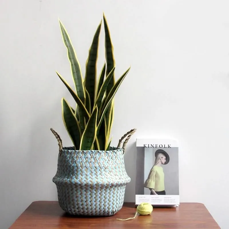 NATURWEAVE – Wicker Storage Basket Boho Organizer
