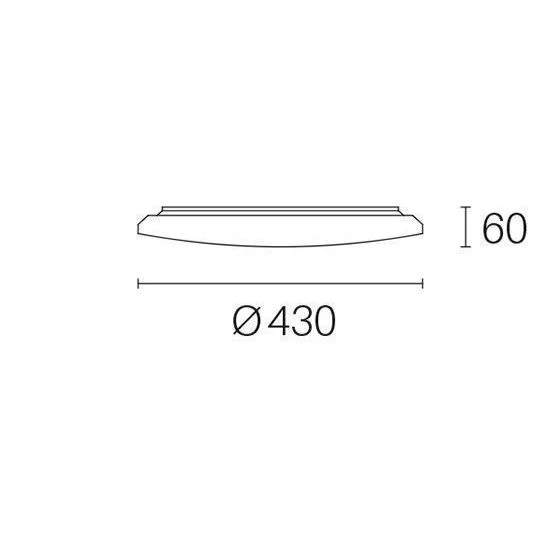 Sovil Sovil PLAFONIERA LED 24W 4000K